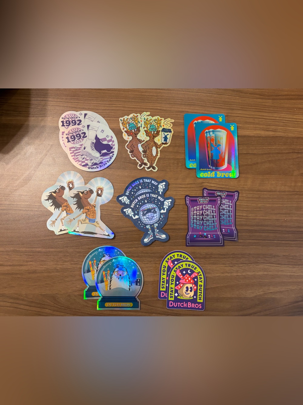 Dutch Bros Sticker Set